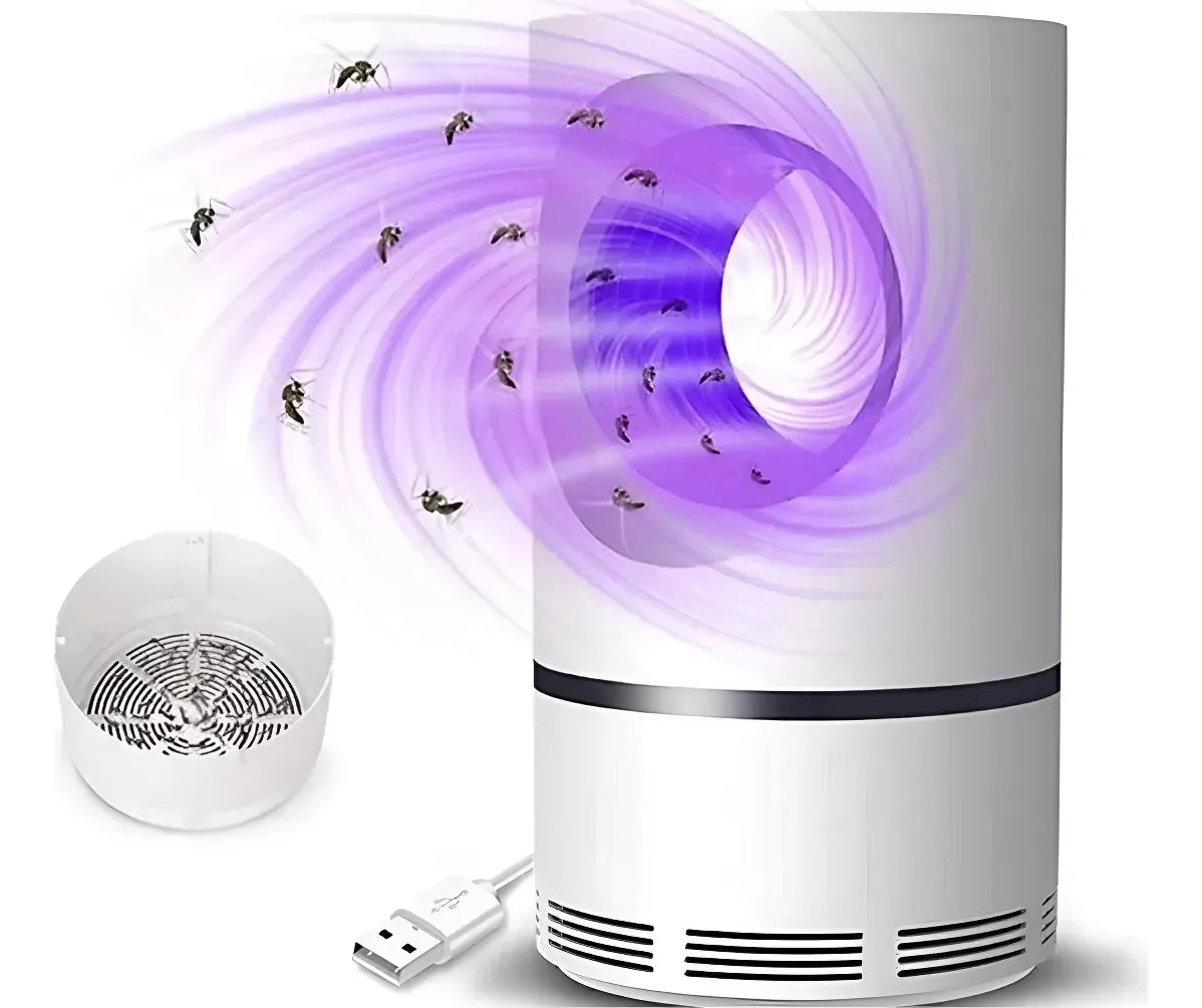 Lámpara mata mosquitos UV con USB