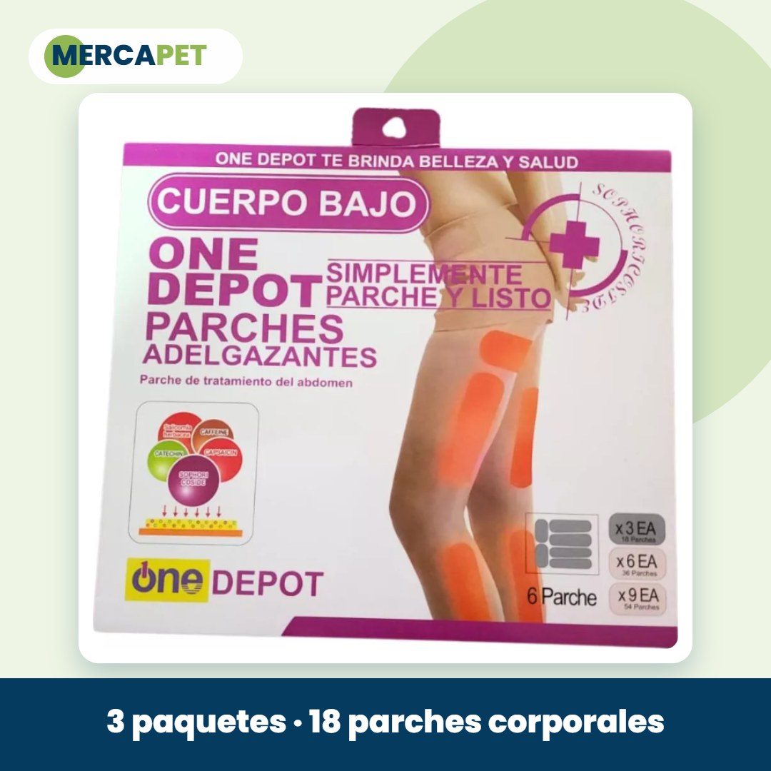 Parches corporales 3 paquetes